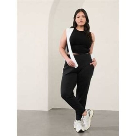 Athleta Venice High Rise Jogger Black XL - Picture 1 of 8